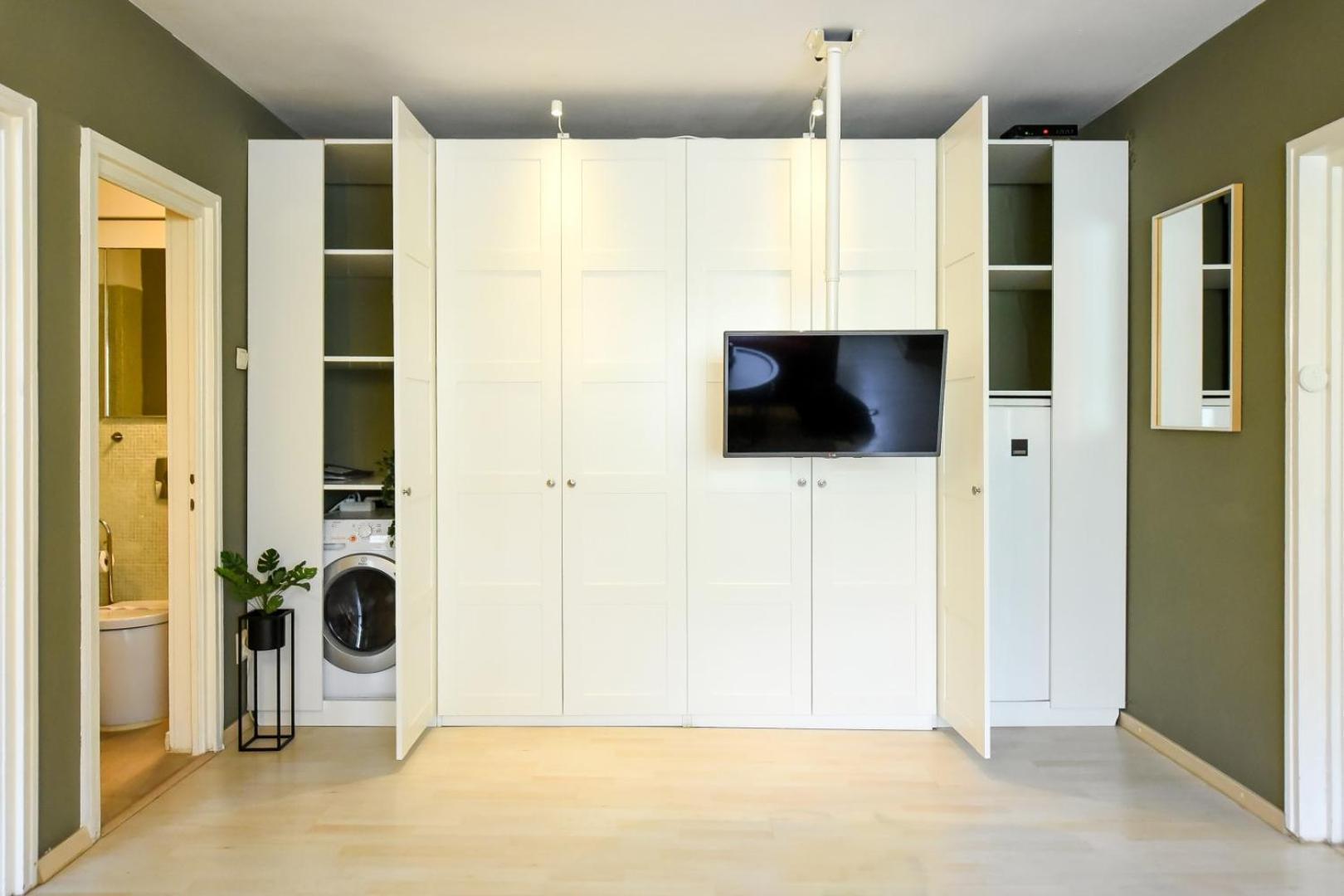 Haven - Downtown With Art Deco Design דירה *